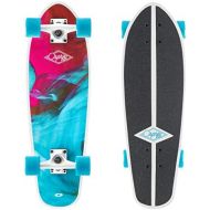 Skateboard, Longboardvon Osprey, Ahorn-Deck, Unisex, komplett