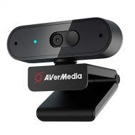 AVerMedia PW310P Webcam - Full 1080p 30fps HD Camera with Autofocus and Dual Stereo Microphones, Work from Home, Remote Learning.