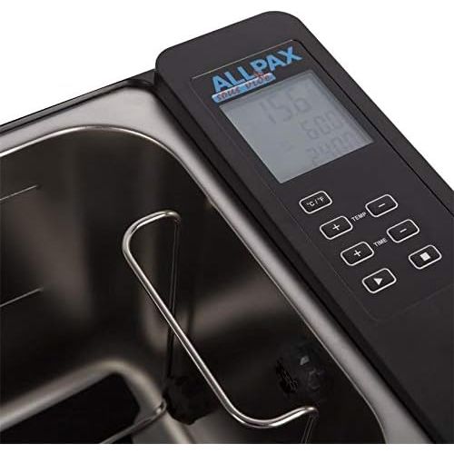  [아마존베스트]Allpax Sous Vide SV 12-2 in 1 water bath device - cooked food at the point no overcooking - integrated circulation pump - temperature range 0 °C - 99 °C adjustable.