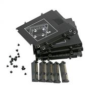 BestPartsCom BestParts 5PCS Hard Drive Caddy Brackets +HDD SATA Connectors Replacement for HP EliteBook Folio 9470M 9480M 9460M 9470 9480