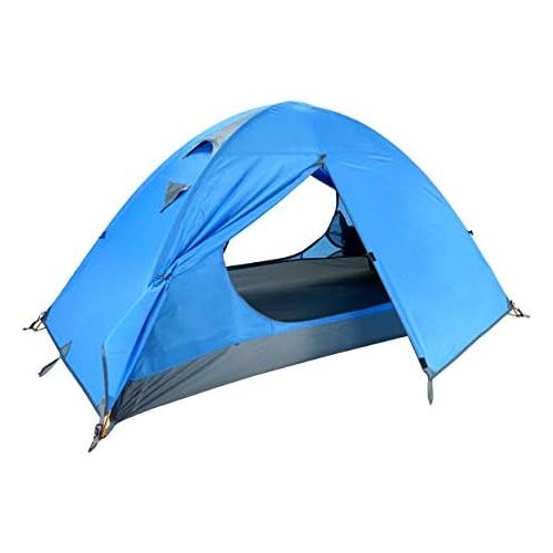  Azarxis 1-2 Personen Ultraleicht Zelt, 3 Saison Wasserdicht Zelt Double Layer fuer Outdoor Camping Wandern