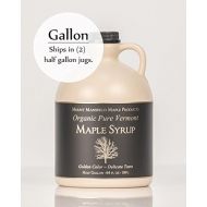 Mount Mansfield Maple Products Mansfield Maple Certified Organic Pure Vermont Maple Syrup in Plastic Jug Dark...