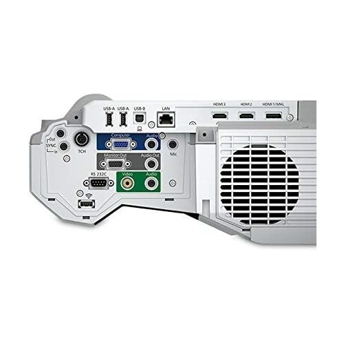 엡손 Epson V11H728022 BrightLink 696Ui LCD Projector, White
