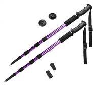 43 Shock-Resistant Adjustable Trekking Pole and Hiking Staff by Crown Sporting Goods