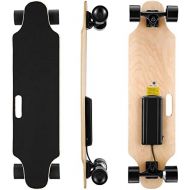 Aceshin 35.4 350W Electric Skateboard 8 Layers Maple Motorized Longboard Skateboard 12MPH Top Speed with Wireless Remote Control Best Gift for Adult Teens