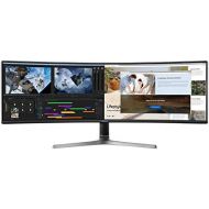 [아마존베스트]Samsung C49RG94SSU (49-inch) curved gaming monitor, dual WQHD, 32: 9, 5120 x 1440 pixels, 120 Hz, 4 ms, black