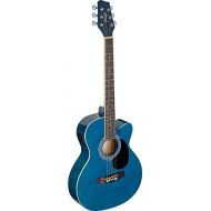 [아마존베스트]Stagg Acoustic Guitar, blue