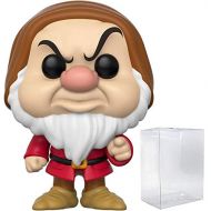 Disney: Snow White and the Seven Dwarfs - Grumpy Funko Pop! Vinyl Figure (Includes Compatible Pop Box Protector Case)