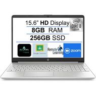 2021 Newest HP 15.6 HD Laptop Notebook Computer, Intel 10th Gen Dual-Core i3-1005G1(Up to 3.4GHz), 8GB DDR4 RAM, 256GB PCIe SSD, Webcam, Bluetooth, Wi-Fi, HDMI, Type-C, Windows 10