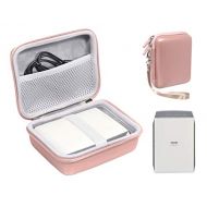 Protective Case for Fujifilm INSTAX Share SP-2 Smart Phone Printer by WGear, Mesh Pocket for Cable and Printing Paper (Matte Rose Gold)