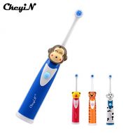 Billion Deals CkeyiN Battery Operated Kid Toothbrush Electric Tooth Brush Rotating Brush Head Teethbrush Baby...
