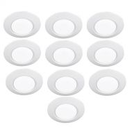 WAC Lighting FM-616G2-930-WT-10 I Cant Believe Its Not Recessed Led Flush Mount, 10 Pack White