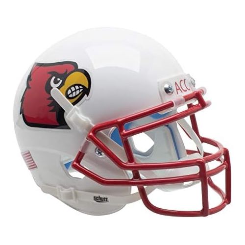  Schutt NCAA Louisville Cardinals Mini Authentic XP Football Helmet