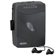 [아마존베스트]Jensen Stereo Cassette Player with AM/FM Radio, Black (SCR-75)