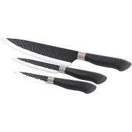Marke: TokioKitchenWare TokioKitchenWare Fleischmesser: 3-tlg. Messerset, Antihaft-Beschichtung, Hammerschlag-Design (Messerset Edelstahl)