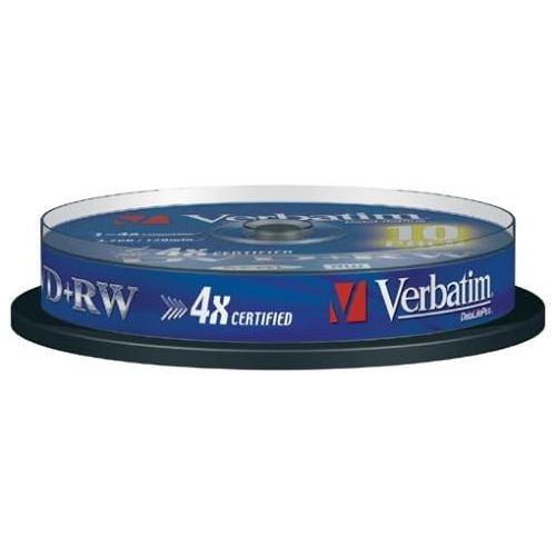  [아마존베스트]Verbatim 43488 4x DVD+RW - Spindle 10 Pack