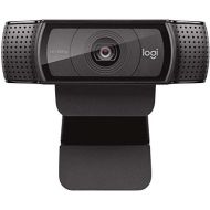Visit the Logitech Store Logitech C920e / C920 HD Webcam, Full HD 1080p Video Calling and Recording, Dual Stereo Audio, Stream Gaming - Black