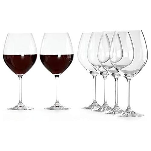 레녹스 Lenox Tuscany Classics Red Wine Glasses, Buy 4, Get 6, 24 Ounces