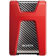 ADATA HD650 1TB Anti-Shock External Hard Drive, Red (AHD650-1TU3-CRD)