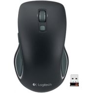 Logitech M560 Wireless Mouse  Hyper-fast Scrolling, Full-Size Ergonomic Design for Right or Left Hand Use, Microsoft Windows Shortcut Button, and USB Unifying Receiver for Compute