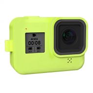 Actpe Silicone Case for GoPro Hero 8 Protective Silicone Case Skin Housing Cover Bag for GoPro Hero 8 Black Action Camera Accessories, Green