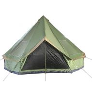 DANCHEL OUTDOOR 16.4ft Waterproof Backpacking Yurt Large Tents 8 Person Durable for Family Camping 30LB Light Weight