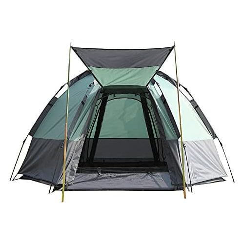  通用 Outdoor Automatic Tent Camping Thick Hexagonal Camping Tent Wind and rain Double Storm-Proof Super Light Tent