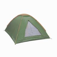 NTK Panda 3 Green Person 6.7 by 5.2 Foot Sport Camping Dome Tent 2 Season.