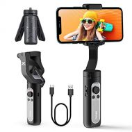 Hohem 3-Axis Gimbal Stabilizer - Foldable Smartphone Gimbal w/ 3D Auto Inception & Face Tracking, Handheld Stabilizer for iPhone 12 Pro Max/Android 6.0 for Vlog Video Recording iSt