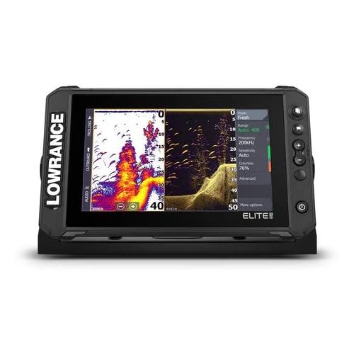  Lowrance Elite FS 9 Fish Finder with Active Imaging 3-in-1 Transducer, Preloaded C-MAP Contour+ Charts
