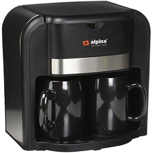  Alpina SF-2819 Coffee Maker Machine, Black