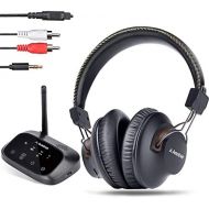 [아마존베스트]Avantree HT5009 40 Hours Battery Wireless Headphones for Watching TV with Bluetooth Transmitter (Optical RCA Aux), TV Bluetooth Headphones Wireless, Ideal for Seniors, Plug & Play,