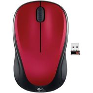 Logitech Wireless Mouse m317 with Unifying Receiver, Red