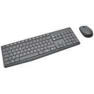 Logitech MK235 2.4GHz Wireless USB Spanish Keyboard Optical Mouse Kit - Gray - 920-007901