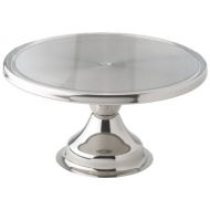 Winco CKS-13 Stainless Steel Round Cake Stand, 13-Inch