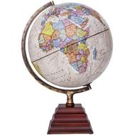 Waypoint Geographic Peninsula 12 inch Globe with Stand - Over 4,000 UP-TO-DATE Points of Interest - Pagoda Style Stand & Politically Styled World Globe for Home, Office & Classroom