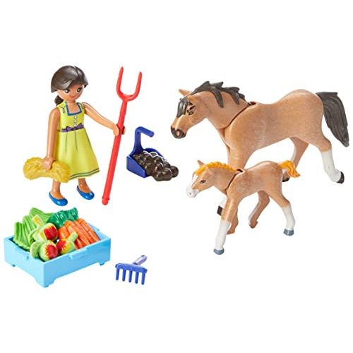 플레이모빌 Playmobil Spirit Riding Free PRU with Horse & Foal