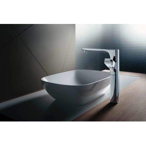  AXOR Urquiola Modern Premium Hand Polished 1-Handle 1 12-inch Tall Bathroom Sink Faucet in Chrome, 11035001
