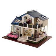 DIY Miniature Dollhouse Kit with Music Box Rylai 3D Puzzle Challenge for Adult (A032)