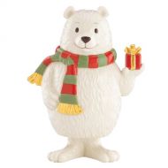 Lenox Holiday Bobbles Polar Bear with Scarf Figurine