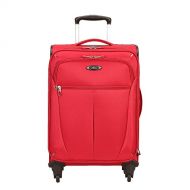 SKYWAY Skyway Luggage Mirage Superlight 20-Inch 4 Wheel Expandable Carry-On, Formula 1 Red, One Size