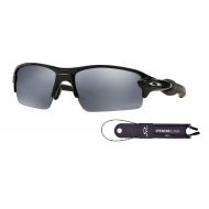 Oakley Flak 2.0 OO9295 Sunglasses For Men+BUNDLE with Oakley Accessory Leash Kit