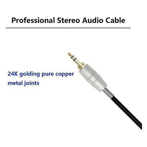  [아마존베스트]Micity Replacement Upgrade Cable Audio Extension Cable Wire for AKG Q701 K702 K271s K271 K141 K171 K181 MKII K240S K240 MK2 Pioneer hdj-2000 Headphones