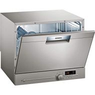 [아마존베스트]Siemens SK26E822EU iQ300 Compact Dishwasher A+ / 174 kWh per Year / 2240 L / Year / VarioSpeed / Glass 40° Programme / Aqua Stop