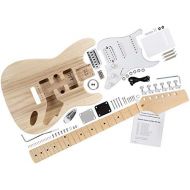 [아마존베스트]Rocktile DIY PST electric guitar kit, Do-it-yourself kit, PST style, body: Paulownia, neck: maple screwed, fingerboard: maple