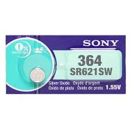Sony 364 - SR621SW Button Cell Zero Mercury Battery x 12