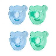 Philips AVENT Soothie/Suitable from 3?months Soother/Size 2/Soothie Bear Shape Boy/Set of 4