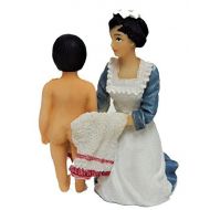 Melody Jane Dolls Houses Melody Jane Dollhouse Victorian Maid Drying Child 1:12 People Resin Figure