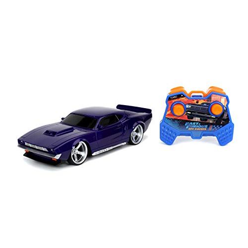 자다 Jada Toys Fast & Furious Spy Racers 1:24 Tonys Ion Thresher Remote Control Car 2.4 GHz Purple, Toys for Kids and Adults