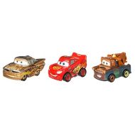 Disney Pixar Cars GBN74 Pixar Cars Mini Racers Gold Ramone Series 3 Pack, Multicolour